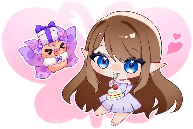 A Birthday art I was gifted by Momiji for my birthday back in 2024.